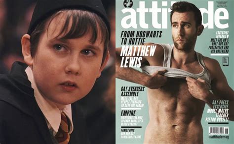 Qué fue de Neville Longbottom Matthew Lewis el actor de Harry Potter que posó semidesnudo