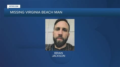 Update Brian Jackson Missing Virginia Beach Man Found Safe