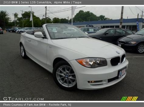 2010 bmw 1 series 128i. Alpine White - 2010 BMW 1 Series 128i Convertible - Taupe ...