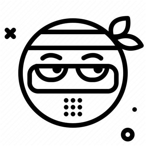 Ninja Emoji Smiley Emoticon Icon Download On Iconfinder