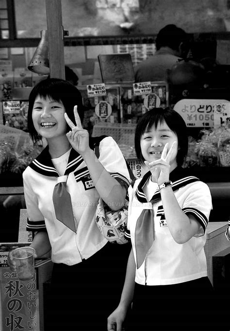 Japanese School Girls By Bjartell On Deviantart