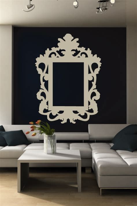 Wall Decals Baroque Frame Art Without Boundaries