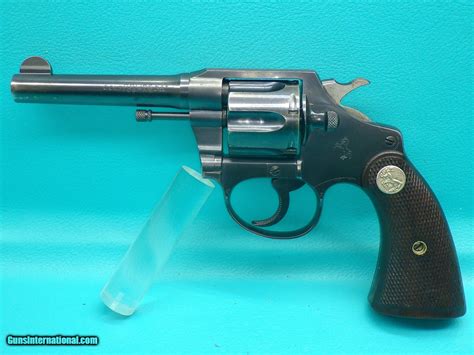 Colt Police Positive 2nd Issue 38colt 4bbl Revolver Mfg 1941 Free Shipping For Sale