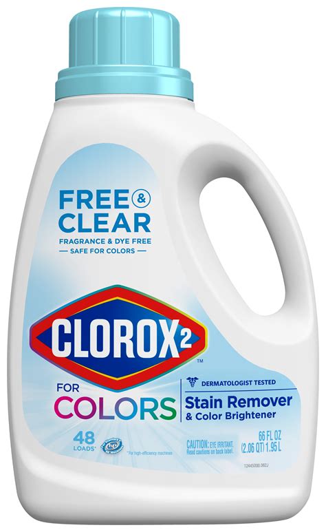 Clorox 2 For Colors Free And Clear Stain Remover And Color Brightener