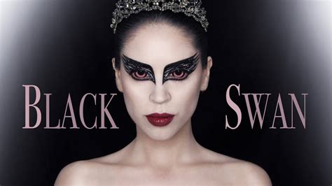 Black Swan Halloween Makeup Youtube