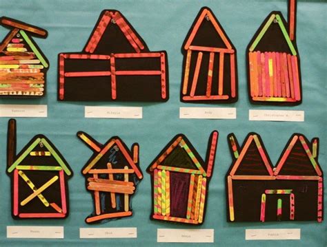 In this video i show you how to make a small and beautiful house, if you enjoy please. First Grade Reconstructed Houses | Kindergarten art, Kindergarten art lessons, Art classroom