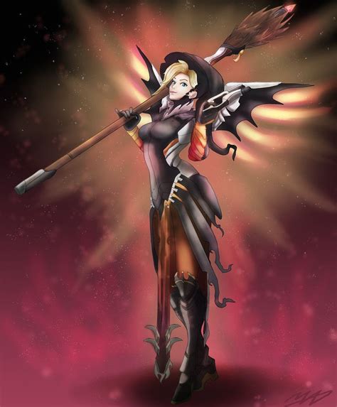 Mercy Witch By Madsmadnessrage Mercy Overwatch Mercy