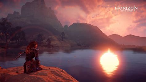 Horizon Zero Dawn Screenshot A Peaceful Sunset Rps4