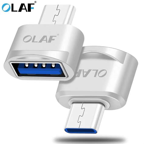 Olaf Otg Type C Usb Type C Otg Adapter Type C Converter For Samsung