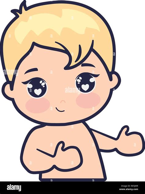 Cute And Little Baby Love Vector Illustration Design Stock Vector Image