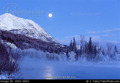 48 Alaska Winter Scene Wallpaper