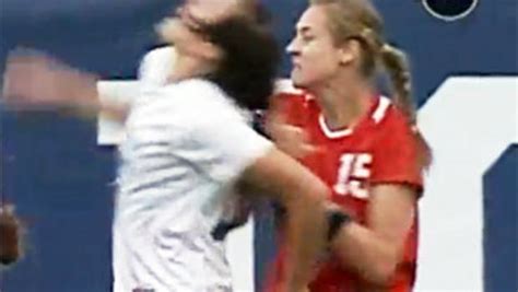 Violence Becoming Norm For Womens Sports Cbs News