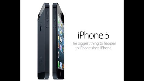 Apple Iphone 5 Official Video Youtube