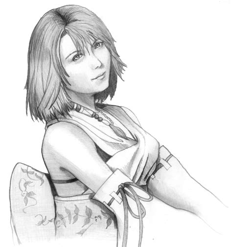 Yuna Final Fantasy X By Polishpsycho On Deviantart