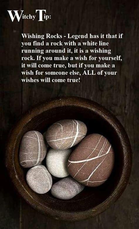 Wishing Rocks Magickal Tips Witches Of The Craft