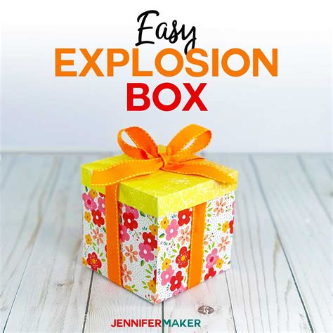 Explosion Box Card Tutorial Endless Box Free Svg File Artofit