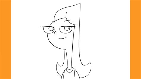 How To Draw Candace Flynn Phineas And Ferb Youtube