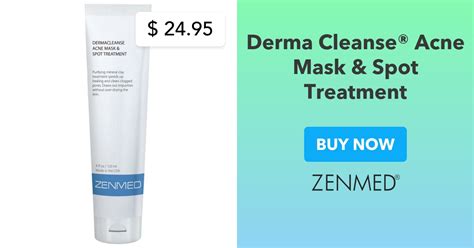 Derma Cleanse Acne Mask And Spot Treatment Zenmed