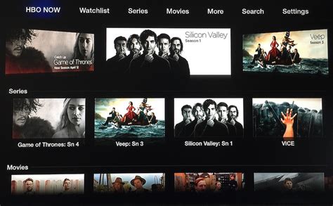 Hbo Now Now Available For Apple Tv Iphone And Ipad Mac Rumors
