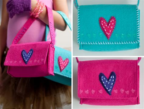 Awesome Colorful Diy Felt Purses For Little Ladies Kidsomania