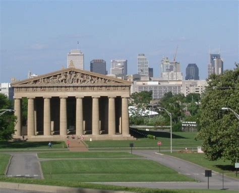 The Parthenon Nashville Tennesseethe Parthenon Stands Proudly As