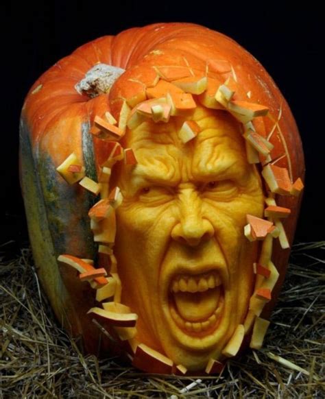 Nice Top 60 Creative Pumpkin Carving Ideas For A Happy Halloween