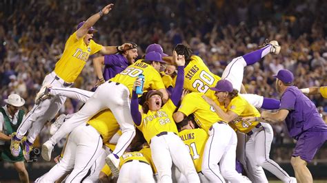 Lsu Baseball Crushes Florida In College World Series To Win Seventh
