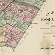 Map of Essex County New Jersey 1877. Vintage Restoration - Etsy UK