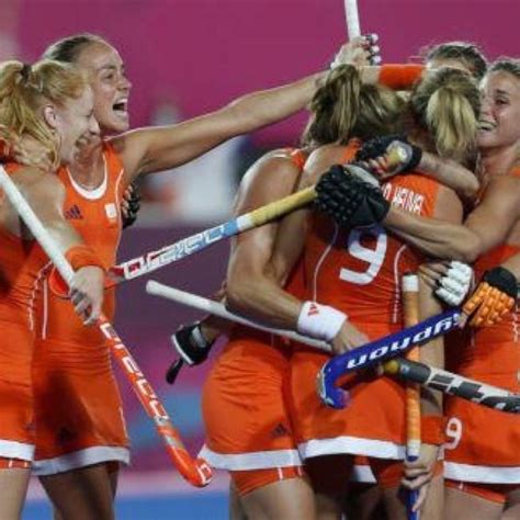Dutch Ladies Hockey Team Won The Olympic Gold Medal Womens Hockey