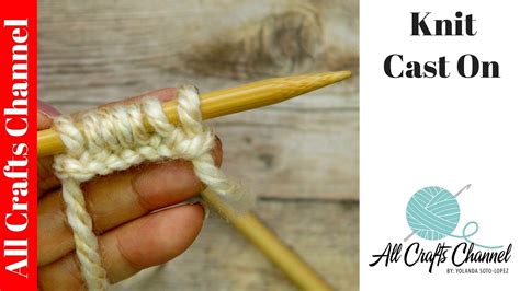 Learn To Knit Easy Cast On Youtube
