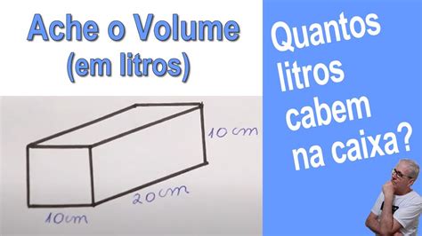 Grings ⚡ Ache O Volume Em Litros Omatematicogrings Youtube