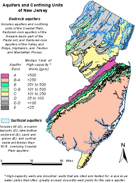 Njdep New Jersey Geological And Water Survey Dgs98 5 Aquifers Of