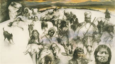 At Least 3 000 Native Americans Died On The Trail Of Tears History Lists