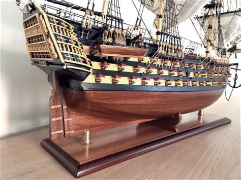 Wooden Model Ship Of Hms Victory For Sale Fully Assembled Hms