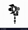 Movie light icon simple style Royalty Free Vector Image