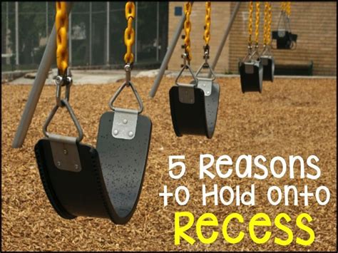 Recess 5 Reasons Why We Should Hold Onto It Grades 3 6 Classroom