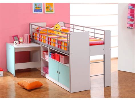 Ein kinder hochbett mit schreibtisch! Kinder Hochbett Happiness günstig kaufen I Möbel Online ...