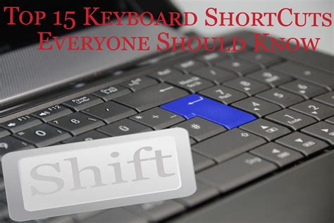 Top 15 Keyboard Shortcuts Everyone Should Know It4all And Education