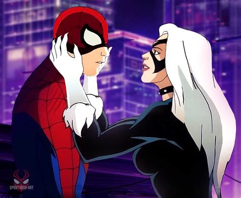 Spider Man The Animated Series Black Cat By Spideyjosh Art On Deviantart