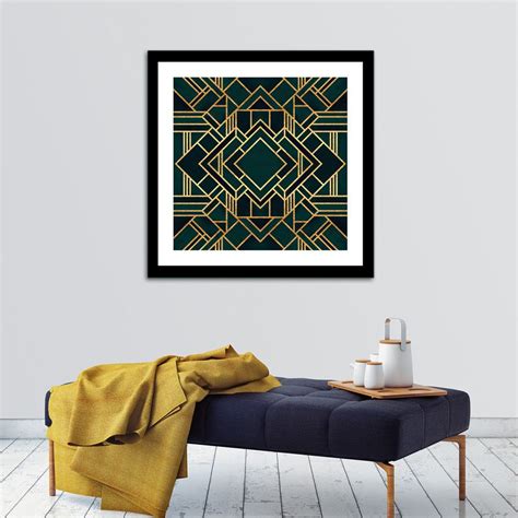 Art Deco 2 Art Print By Elisabeth Fredriksson Numbered Edition From