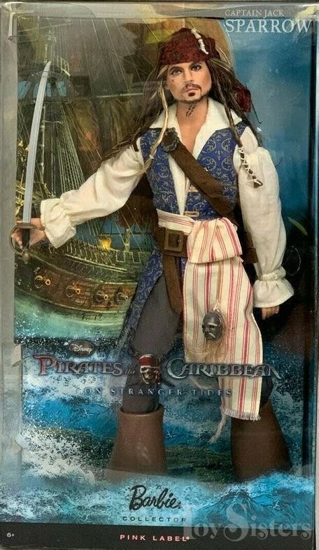 Barbie Pirates Of The Caribbean Jack Sparrow Ken Toy Babes
