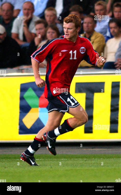 Soccer International Friendly Norway V Scotland John Arne Riise