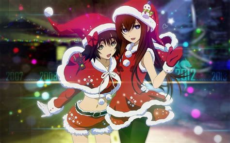 Favorite character android wallpaper anime animation my hero hero anime cartoon kawaii image about merry christmas in anime christmas pictures~ by 772reka. 2 girls christmas anime wallpaper hd windows apple ...