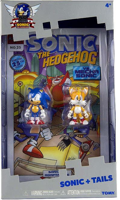 Sonic The Hedgehog 25th Anniversary Tails 3 Action Figure Tomy Inc