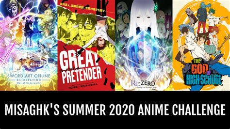 Misaghks Summer 2020 Anime Challenge Anime Planet