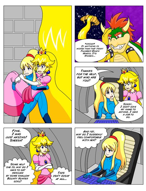 Peach S Passion Or Samus Unplugged Page By Megatronman On Deviantart