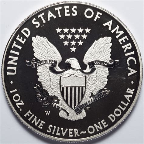 2013 W Enhanced Silver American Eagle Numismax