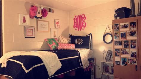 Lilly Pulitzer Inspired Dorm🌴 Preppy Room Inspiration Bedroom Room