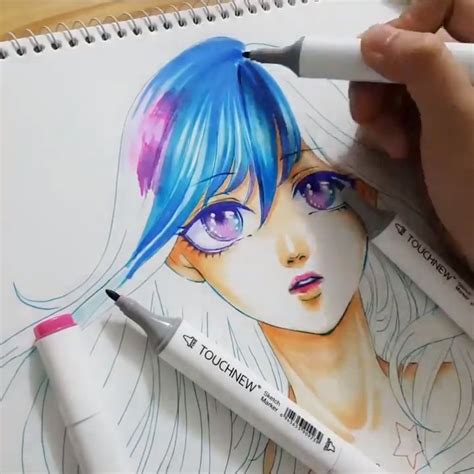 Incredible Best Markers For Drawing Anime References