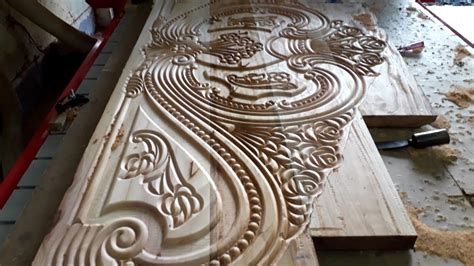 Amazing Pitcher Bed Design By Cnc Router Machine Wood Design Youtube